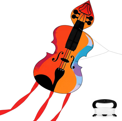 Artistic violin kite - violin,